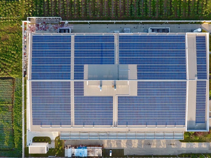 廣東村田1MW屋頂電站