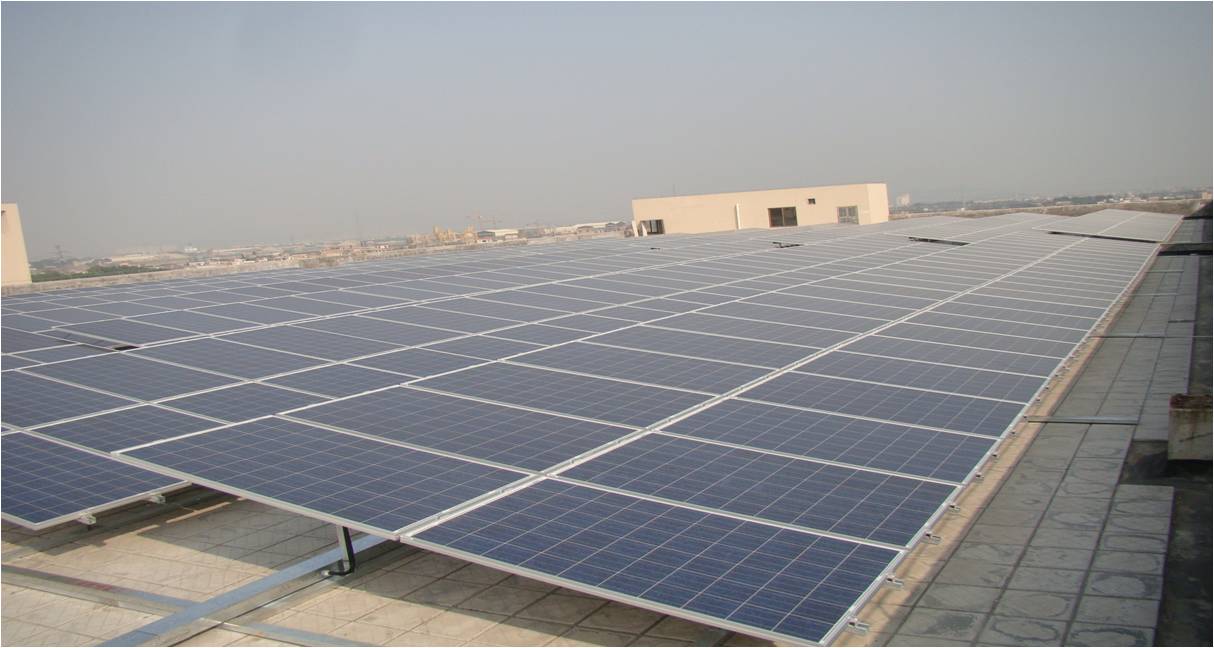 廣東順德電站1MW屋頂電站