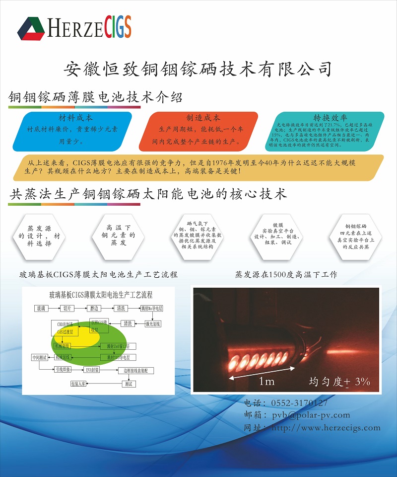 銅銦鎵硒工藝技術(shù)